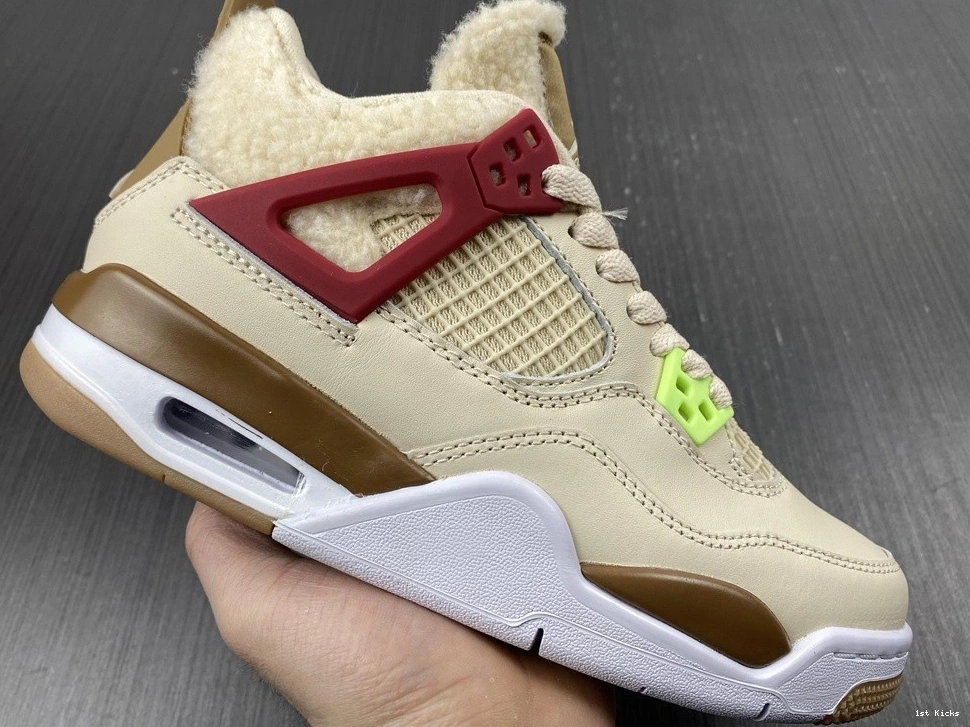 DC0790-103 Air Shoes Beige Jordan Blue Red 4 Blue Retro 0117